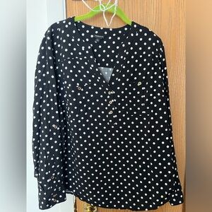 EUC Torrid popover blouse size 1